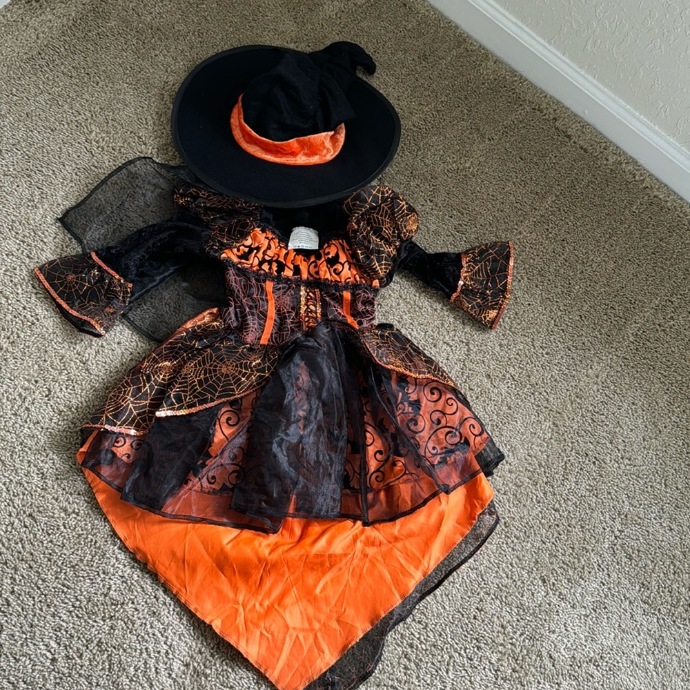 Toddler Girls Witch Costume